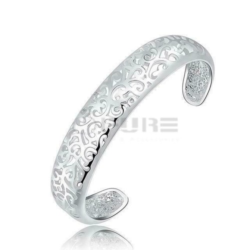 925 sterling silver open cuff - sterling,