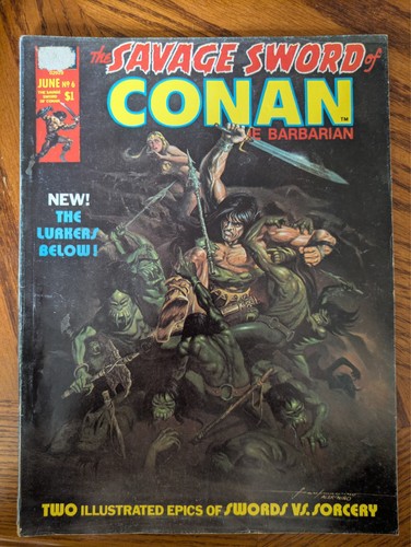 Savage sword conan - sword, magazine