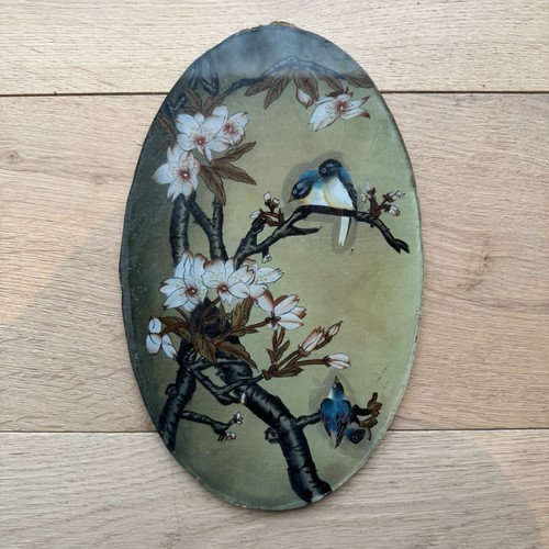 Vintage chinese reverse glass - chinese,