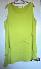 Lime Green Jersey Top By Susan