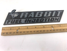 Rabbit Fuel Injection Emblem Badge Part Number 171 853 687 AB