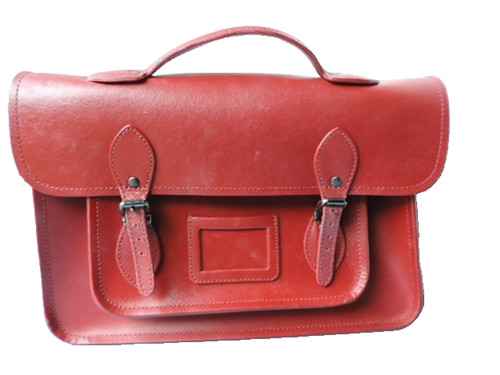 Yoshi red leather satchel - yoshi,