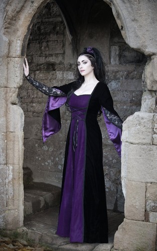 Medieval style dress the - by,