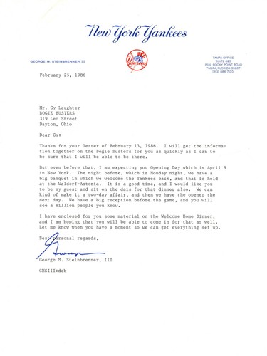 George steinbrenner 1986 - steinbrenner,