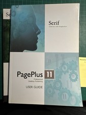 PagePlus11 User Guide Paper Back Prof. Desktop Publishing
