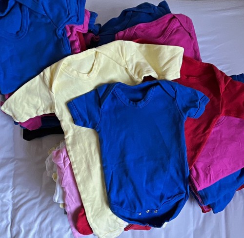 Joblot cotton baby - cotton, baby-grows