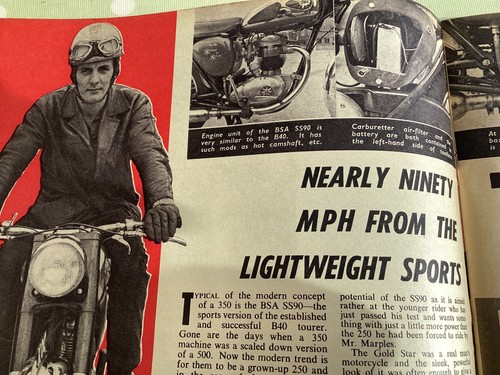 Bsa ss90 test etc - ss90, 63