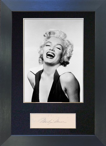 Marilyn monroe signed mounted - monroe,