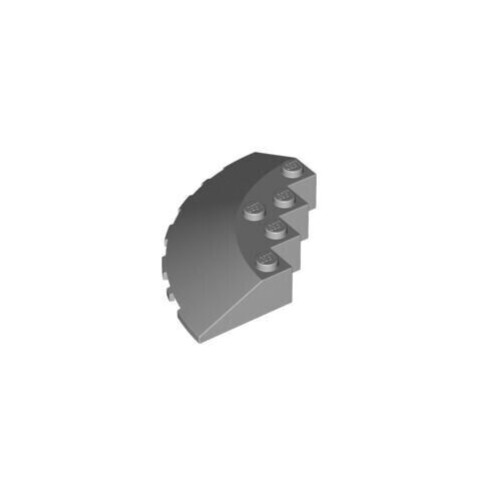 Lego dark grey brick round - lego,