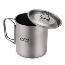 Lixada Ultralight Titanium Cup