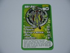 Ben 10 Top Trumps WAY BIG Card