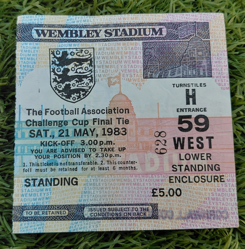 Ticket stub manchester united - stub-,