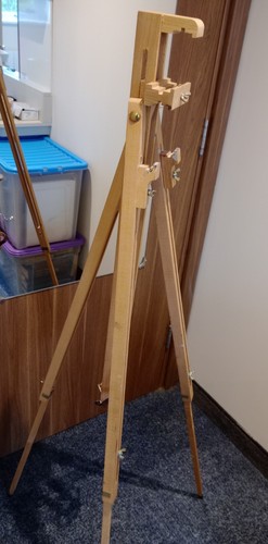 Artists wooden easel used good - wooden,