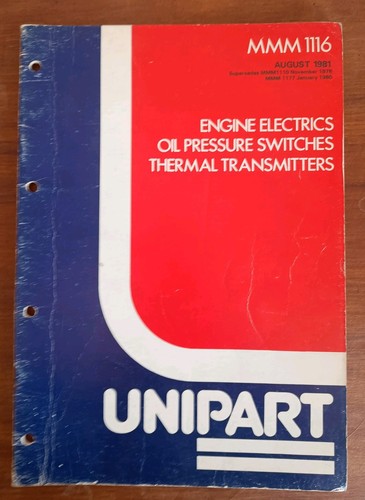 Unipart oil pressure switch - pressure,