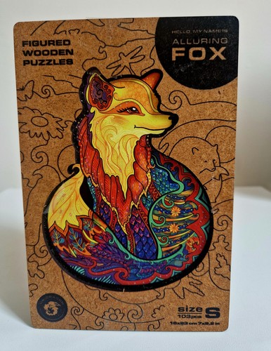 Unidragon alluring fox wooden - alluring,