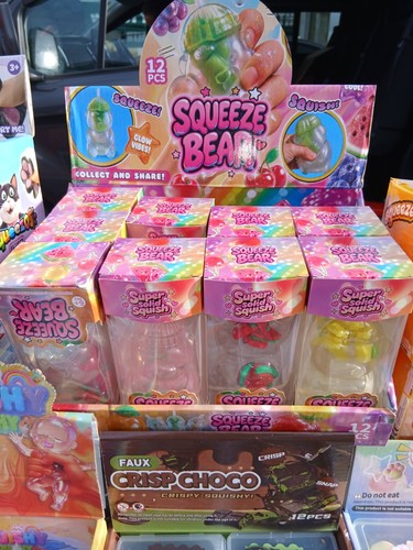 Bear squish tactile squeeze - tactile,
