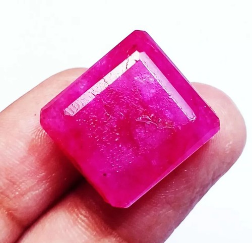 Loose gemstone natural - natural, red