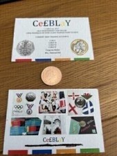 RARE - UNC NIFC 2019 ROYAL COAT ARMS SHIELD 1p COIN FROM ROYAL MINT SET. THU