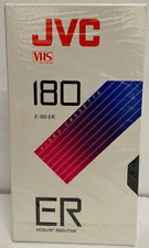 JVC E-180 ER Sealed Blank VHS