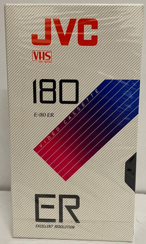 Jvc 180 sealed - sealed, blank