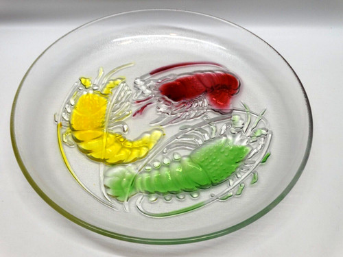 Vtg glass clear pressed - vtg,