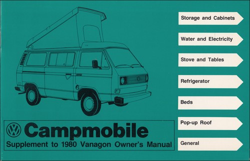 1980 vanagon campmobile - 1980, vw