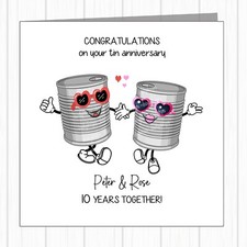 Personalised 10th wedding - personalised,