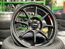 New 15x6.5J Advanti MI526 Wheel 4x100 (4 PC) HONDA TOYOTA MAZDA MITSUBISHI BLACK
