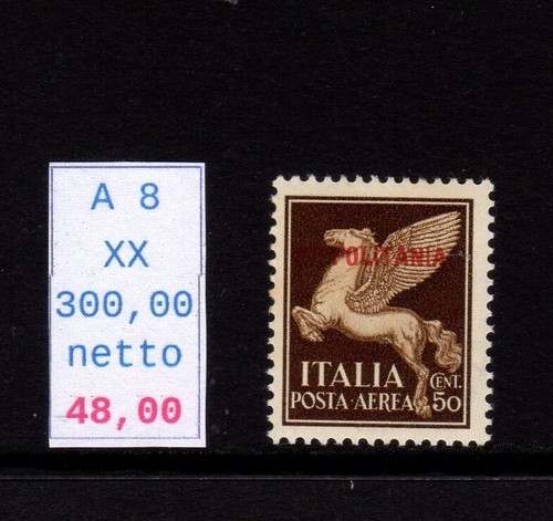 Tripolitania airmail pegaso - tripolitania,