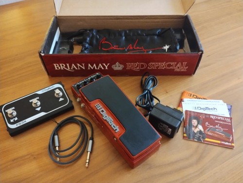 Brian may red special guitar - may,