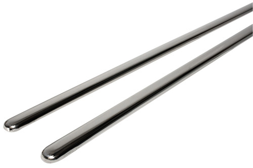 Running board trim stainless - running,