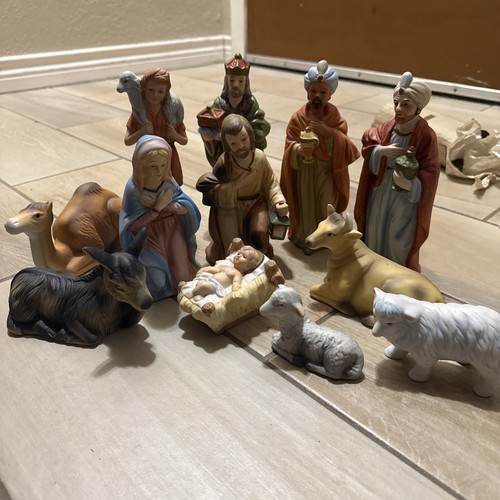 Vtg homco nativity - vtg,