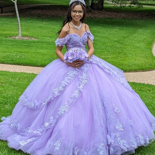 Lavender quinceanera dresses - lavender,