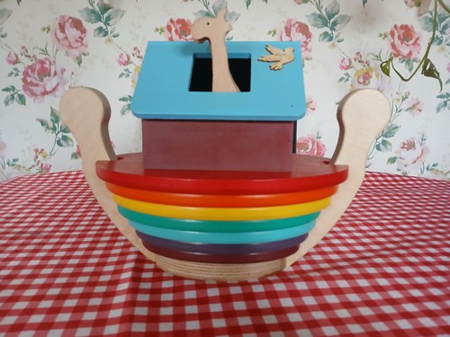 Wooden handmade noah - wooden, ark