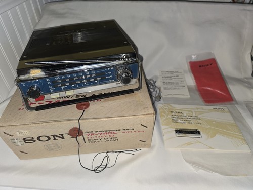 Vintage sony 74dl solid - sony,