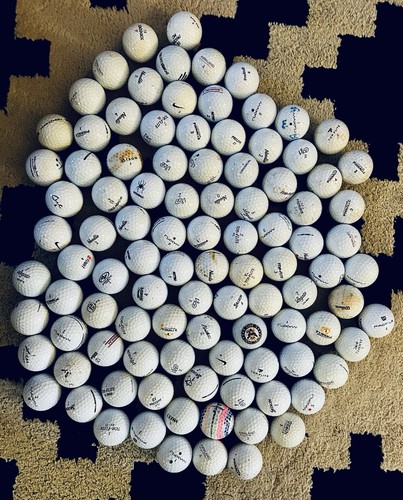 100 golf balls shag - balls, 2a/shag