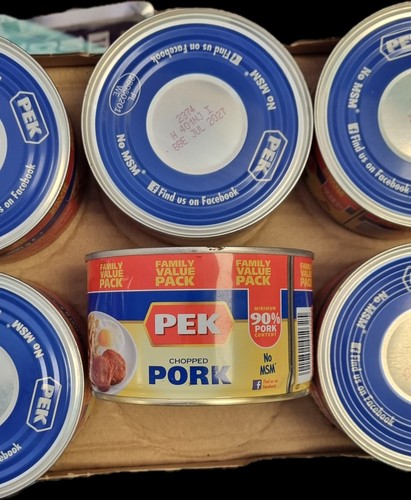 Cans pek chopped pork - chopped,