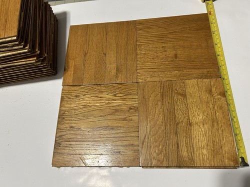 Solid oak parquet flooring 6x6 - oak,