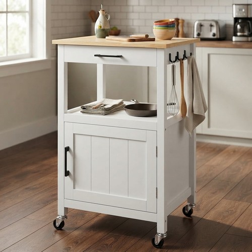 Modern kitchen storage trolley - modern,