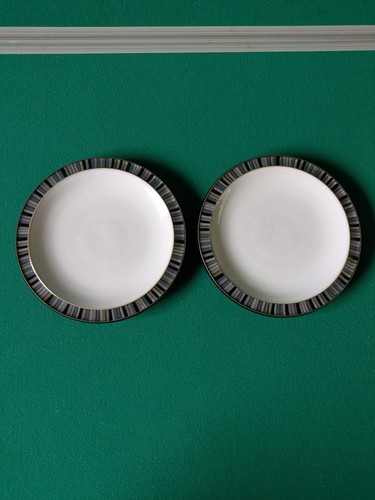 Denby jet stripes tea side - jet,