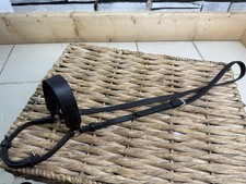 S/H Wide English Drop Noseband