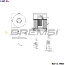 FUEL FILTER FE0040 FOR RENAULT