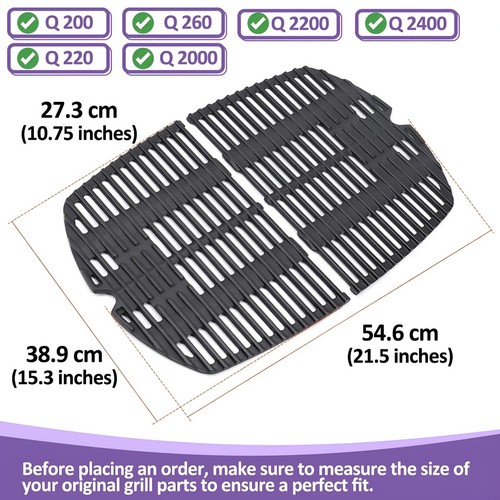 7645 cast iron grill grate - grill, for
