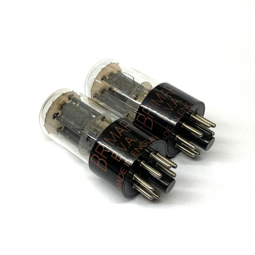 Pair 6sn7gt grey plate - m.pair,