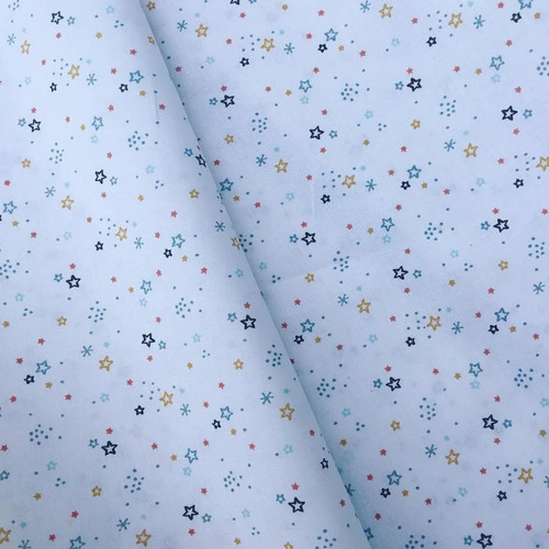 White fabric with - white, small