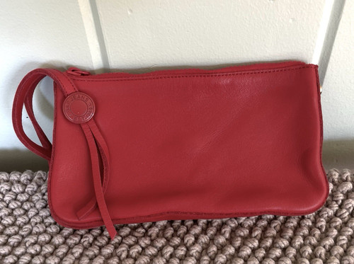 Gap red leather - red, small