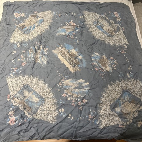 Vintage ladies scarf - ladies, square.