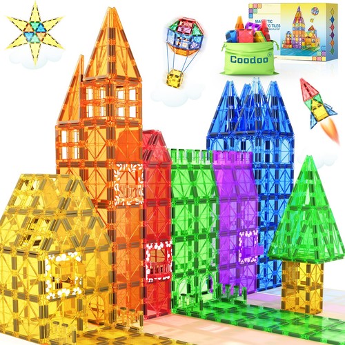 Coodoo pcs magnetic tiles - 60,