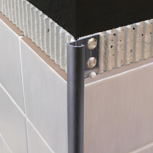 Aluminium quadrant tile - quadrant, trim
