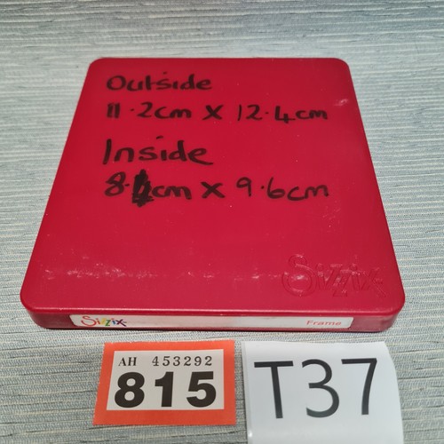 Sizzix original red die - sizzix,